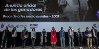 Ganadores de estímulos de la Gerencia de Artes Audiovisuales 2021