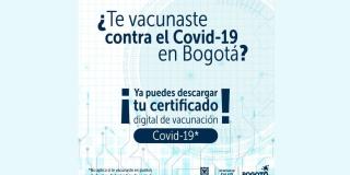Certificado de vacunación 