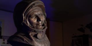 Escultura de Yuri Gagarin 