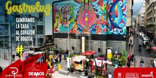 ‘Gastro luz’, la nueva terraza del centro de Bogotá, al mejor estilo europeo, que hizo posible la recuperación de más de 150 metros cuadrados de espacio público.