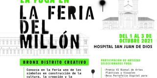 Feria del Millón con artistas el Bronx Distrito Creativo
