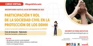 Invitación a la Participación y rol de la sociedad civil en la protección de lo DDHH