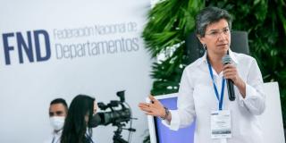 Alcaldesa Claudia López en Primer Encuentro de Seguridad, Justicia y Convivencia