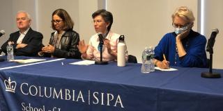 Mayor Claudia López at Columbia University