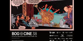 Poster Festival Internacional de cine Bogocine edición 38
