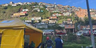 Distrito apoya a sectores de Ciudad Bolívar que están en riesgo
