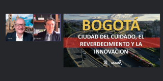  Mayor Claudia López and the Deputy Ambassador of the United Kingdom in Colombia, Tim Hemmings, held a virtual meeting to present the projects that will soon start bidding processes in Bogotá. 