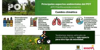 Propuestas del POT para afrontar la crisis climática en Bogotá