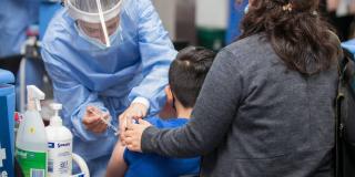 En Bogotá, inicia vacunación de niños y niñas contra COVID-19