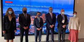 Mayor seeks alliances in infrastructure, mobility and development in Spain