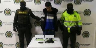 Policía de Bogotá capturó a un hombre que disparó contra un ciudadano