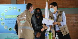 110 habitantes de Suba y recicladores graduados en gestión de residuos