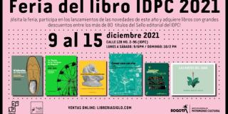 Feria del libro del IDPC 2021
