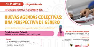 Imagen curso Nuevas agendas colectivas: una perspectiva de género