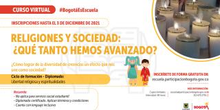 Imagen del curso Religiones y sociedad: ¿qué tanto hemos avanzado?