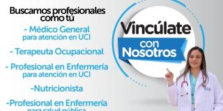 Imagen de empleo de la Subred Sur.