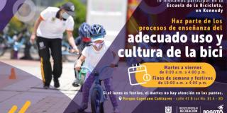 Escuela De La Bicicleta del IDRD: Inscripción, fechas, horarios y más