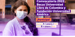 Imagen de la convocatoria becas U américa y libre