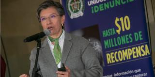 Alcaldía y MEBOG lanzan plan recompensas Bogotá Unidos por la Vida