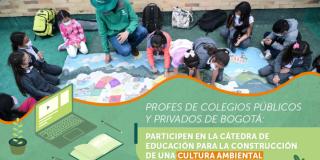 Inscripciones para cátedra de educación sobre cultura ambiental