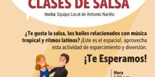 Dónde puedo aprender a bailar salsa gratis en Bogotá (Antonio Nariño)