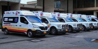 Sistema de salud de Bogotá se reforzará con 151 nuevas ambulancias