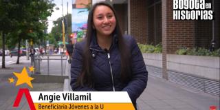 Video: Angie Villamil, de Jóvenes a la U Suba, cuenta su historia