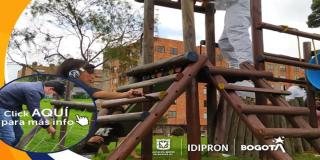 Parques de de Usaquén son intervenidos por los jóvenes de idipron