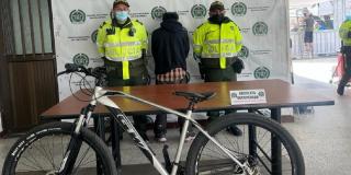 Policía capturó a un hombre y recuperó una bicicleta en Barrios Unidos