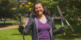 Carolina es una de las 1.070 mujeres que se beneficiarán del programa Sembradora