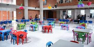 Inauguración de siete comedores escolares en Bogotá por la SED