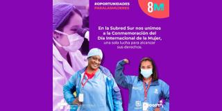 Sec. de Salud conmemora y exalta la labor de las mujeres. 8 de marzo 