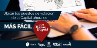 Consulta tu puesto de votación en Mapas Bogotá: paso a paso y más