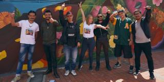 Artistas de Suba en el Encuentro Muralístico Internacional de México