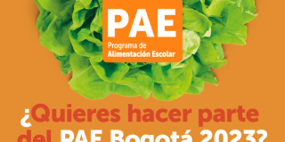 Imagen del programa PAE Bogotá