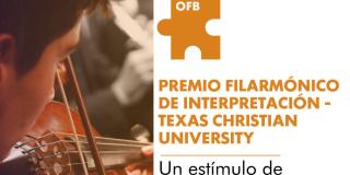 Joven tocando un instrumento