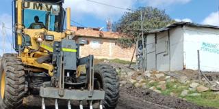 Intervención de la Unidad de Mantenimiento Vial en Ciudad Bolívar