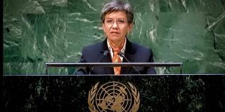 Discurso de la alcaldesa, Claudia López, en Asamblea General de la ONU