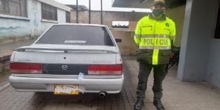Policía de Ciudad Bolívar recuperó un vehículo que había sido hurtado