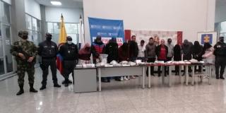 Video: 6 mujeres y 8 hombres capturados por tráfico de estupefacientes