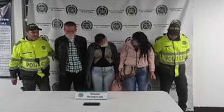 Tres personas fueron capturadas en atraco a un bus de servicio publico