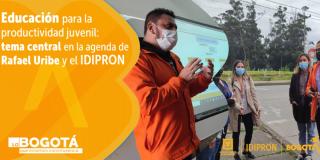  El Idipron trabaja para evitar la deserción escolar en Rafael Uribe