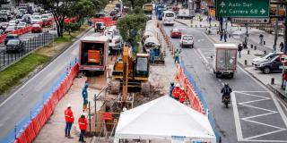 Obras de infraestructura en Bogotá han generado más de 12 mil empleos