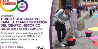 Conversatorio para transformación del Centro Histórico de Bogotá 