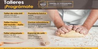 Imagen talleres del Centro de Innovación Gastronómica