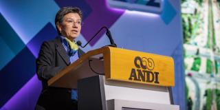 Alcaldesa presenta logros y proyectos de Bogotá en Asamblea de la ANDI