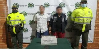 Capturado dos hombres en Bosa señalados por haber hurtado un celular