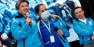 Distrito rinde homenaje a profesionales del sector salud en Bogotá