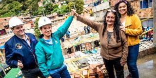 Alcaldesa revisó obras de mejoramiento de vivienda en San Cristóbal 