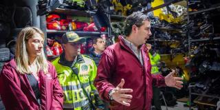 Reducción del hurto de vehículos y motos en Bogotá 